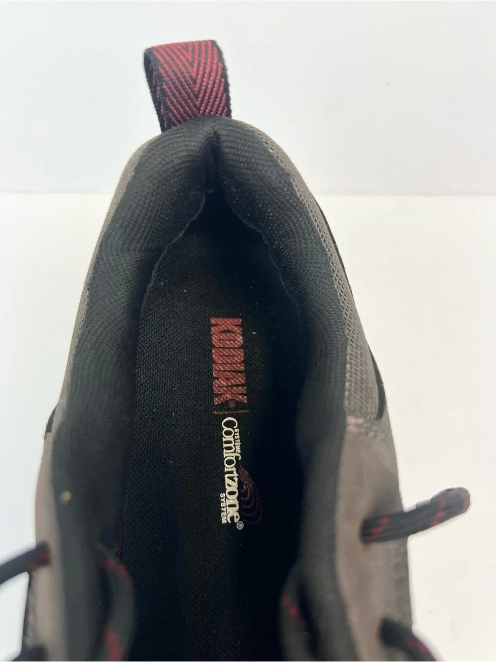 Kodiak LKT1 Composite Safety Toe Men's Brown and Red Shoes Size 11M